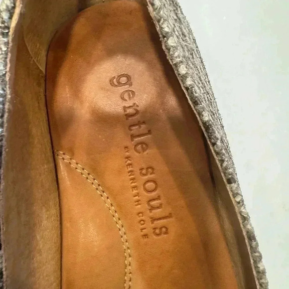 Gentle souls by Kenneth Cole “Eugene” leather flats.  slip ons size 7.5 - Picture 4 of 9